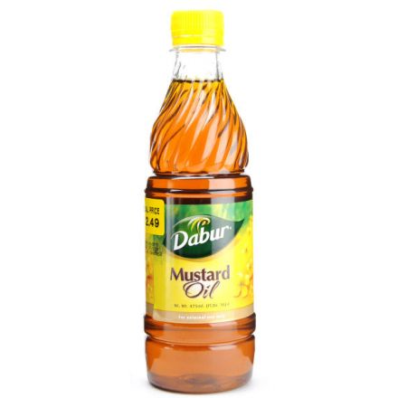 Dabur Pure Indian Mustard Oil - 250 ML - Punjabi Groceries