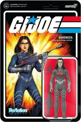 G.I. Joe Super7 ReAction Action Figures Wave 3A Cobra Firefly