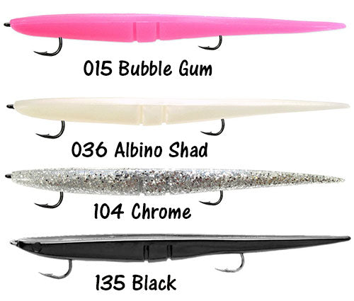 Lunker City Slug-Go lures!  A vital lure which needs to be in everyones  kit if you love fishing for kinfish and other pelagic species is the  Slug-Go. These lures have been