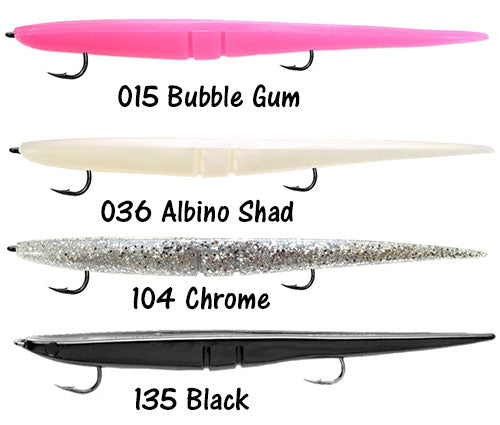 Lunker City Slug-Go 12 inch Rigged – Master Angler