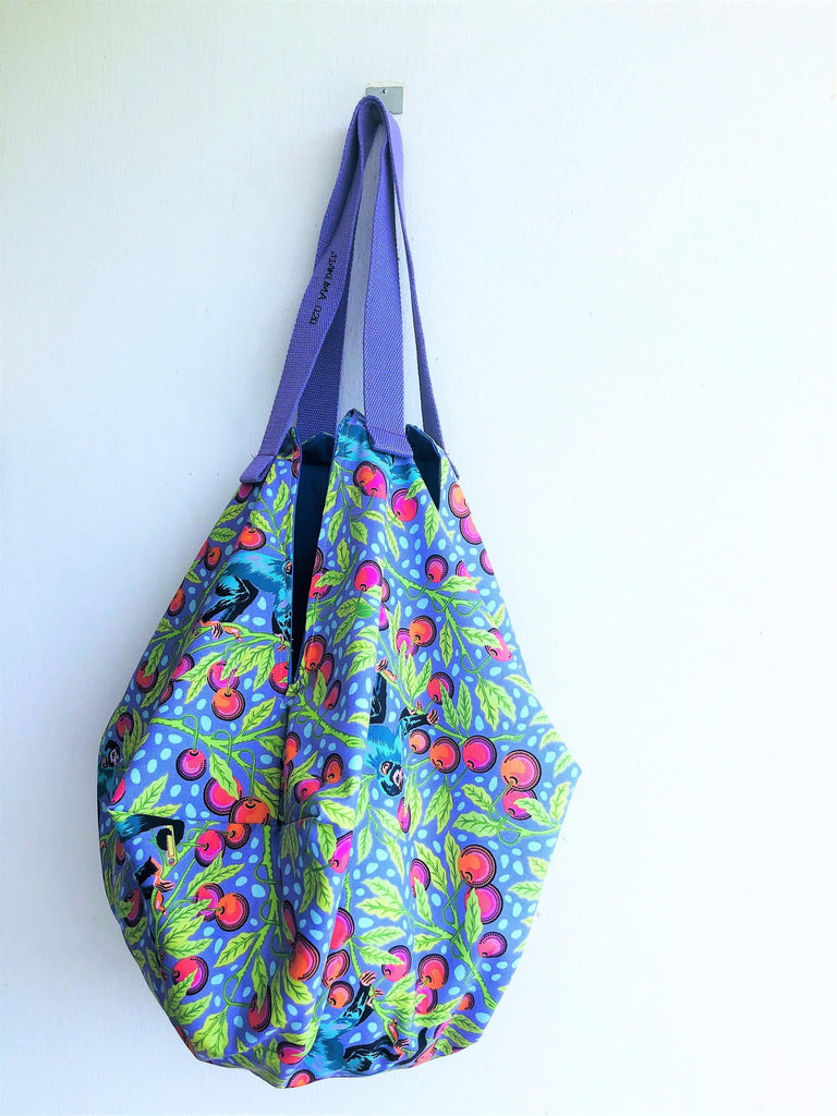 Shoulder origami bento bag , sac shape large tote bag | Colourful Jung ...