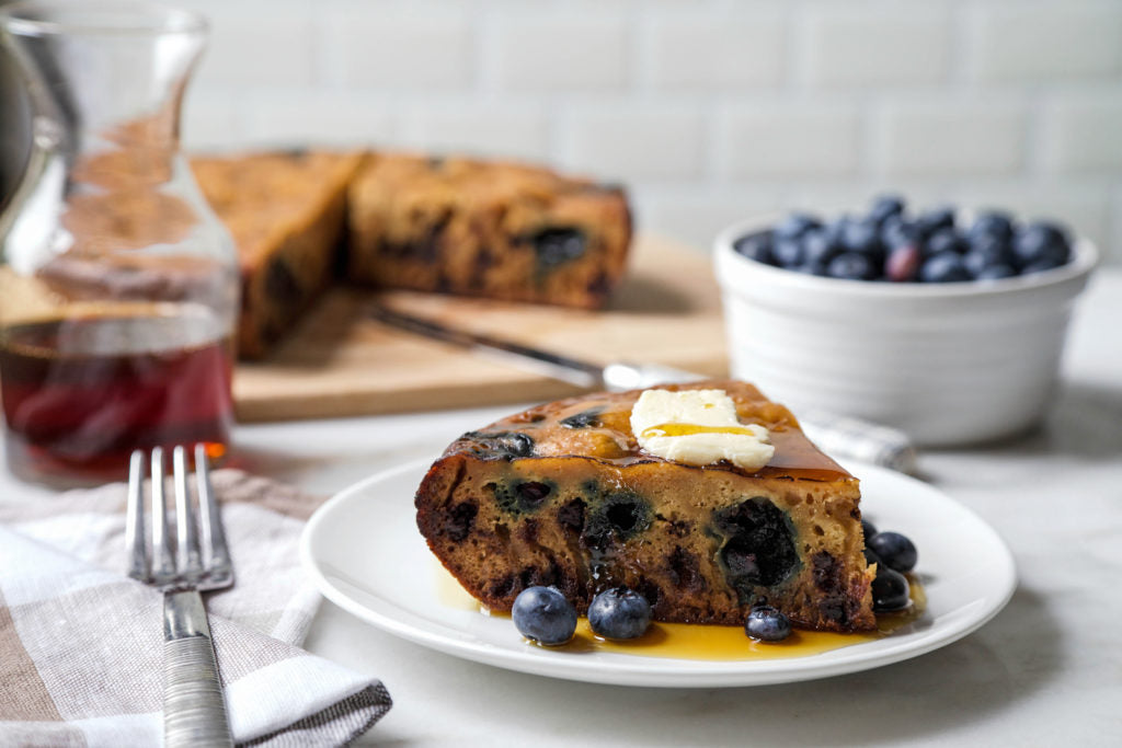 Giant Blueberry and Dark Chocolate Chip Rice Cooker Pancakes – Sampoyoshi