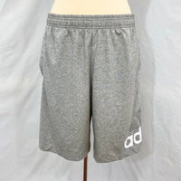 Adidas Men's Heather Grey Jersey Shorts NWT