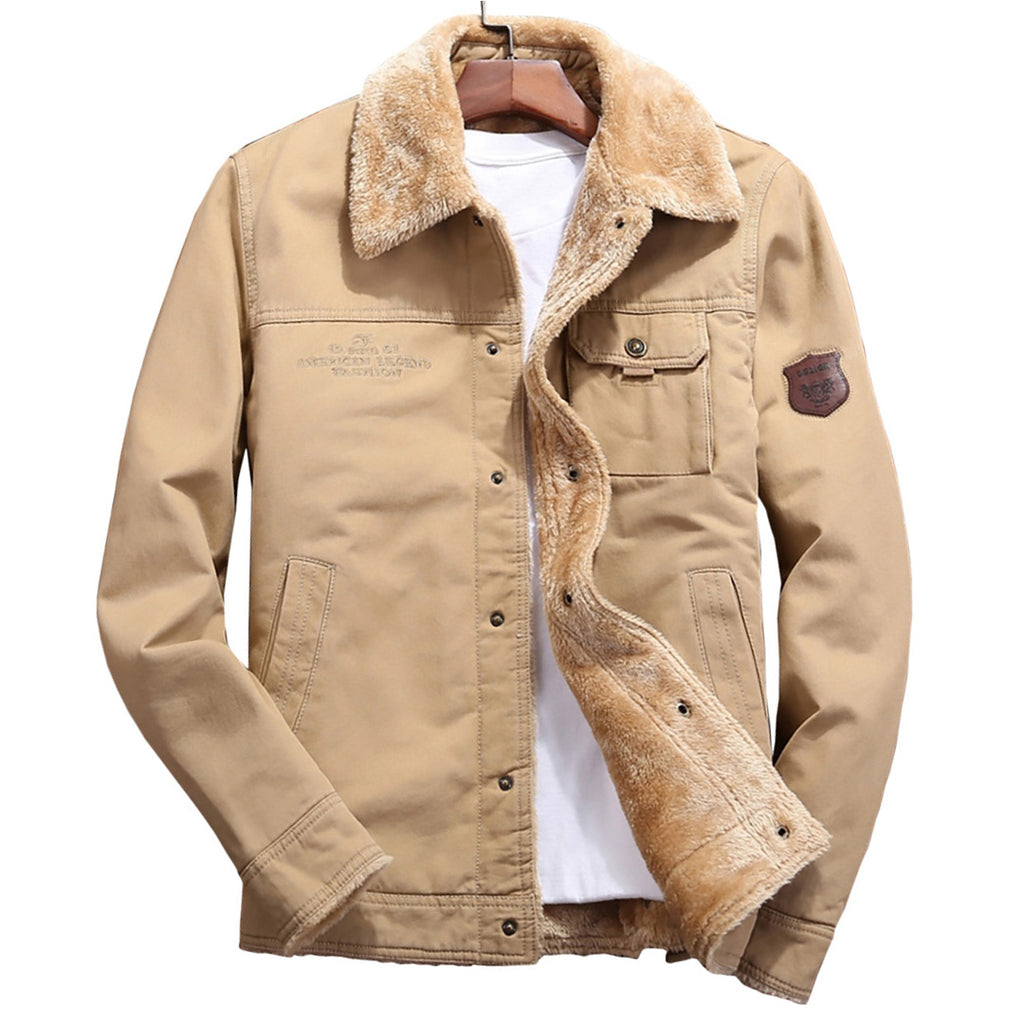 pologize british style solid casual jacket