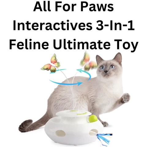 All For Paws Interactives 3-in-1 Feline Ultimate Toy