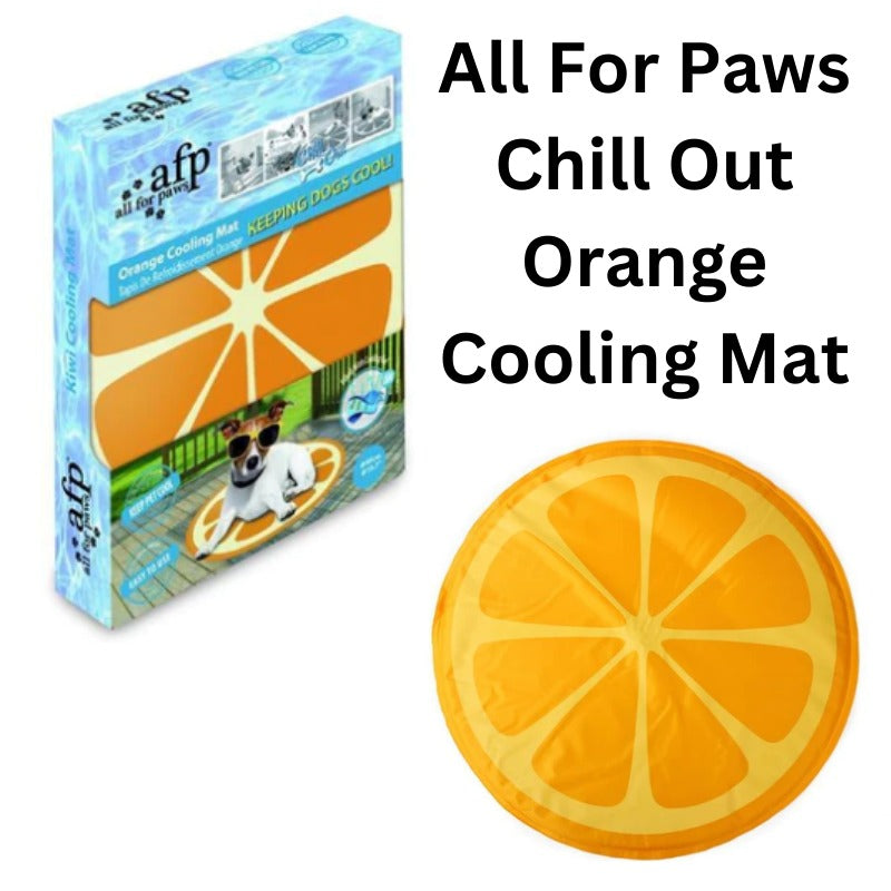 All For Paws Chill Out Orange Cooling Mat