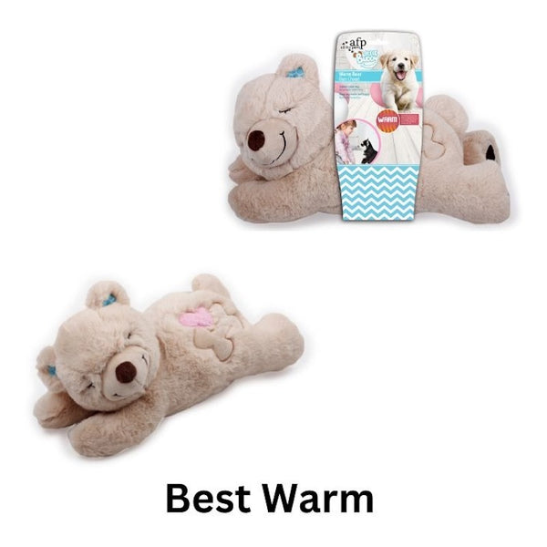 warm bear toy for dogs