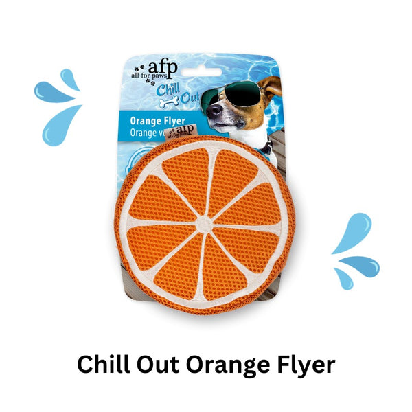 Chill Out Orange Flyer - All For Paws