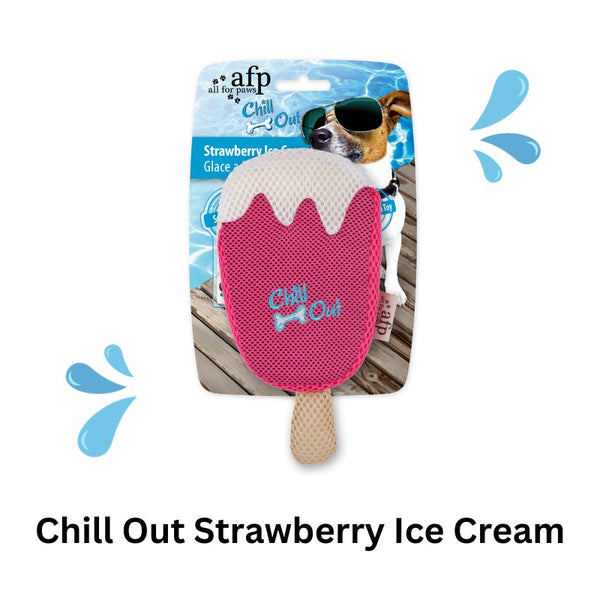 Chill Out Strawberry Ice Cream - All For Paws