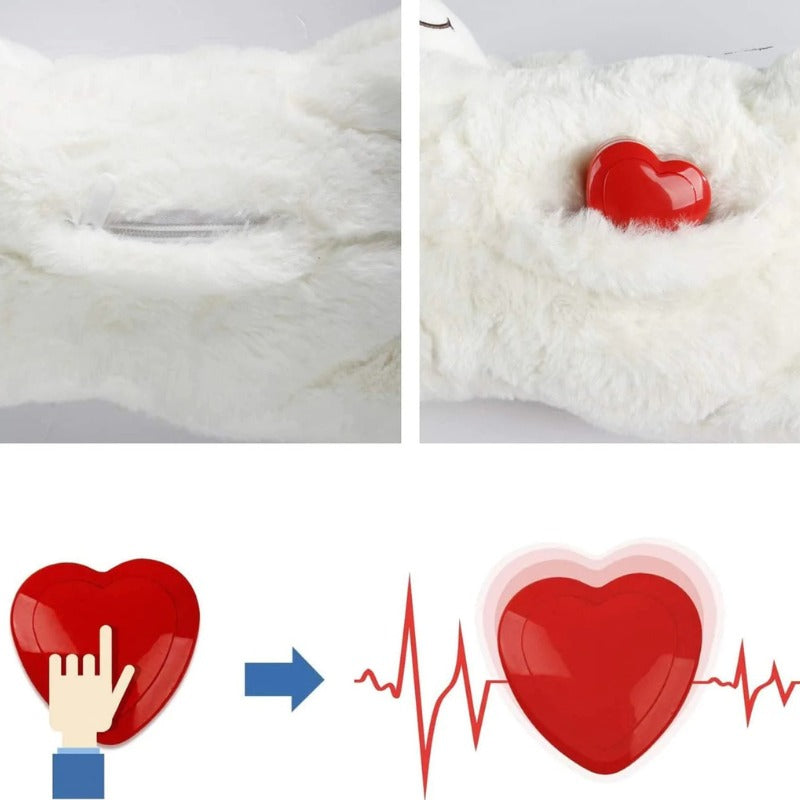 Heated heartbeat toys have been designed with your dog's safety in mind