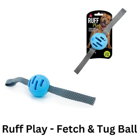 Ruff Play - Fetch & Tug Ball