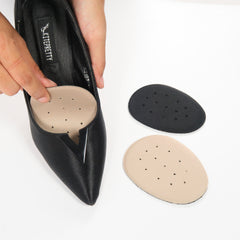 แผ่นรองจมูกเท้า กันลื่น กันหลวม เสริมด้านหน้า - Forefoot Insole half-pad non-slip Fabric Pads