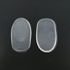 แผ่นเจลรองฝ่าเท้าแบบมีกาว - transparent Silicone Heel Cups Stickers