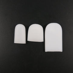 ปลอกซิลิโคนสวมนิ้วเท้าปลายปิด (ไซส์ S) - Silicone Toe Cap protector and finger sleeves (S