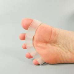 ซิลิโคนคั่นนิ้วเท้า จัดระเบียบนิ้ว - Gel Toe Separators Pedicure for Hammer Toes