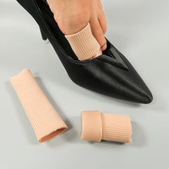 ปลอกซิลิโคนสวมนิ้วเท้า - Toe Sleeves Protectors Relief Toe Pressure Pain