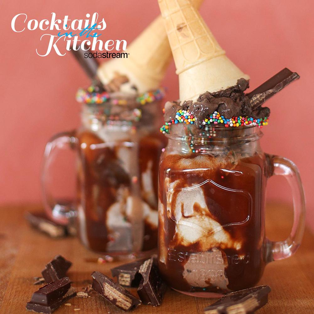 Ultimate Chocolate Ice Cream Float – SodaStream