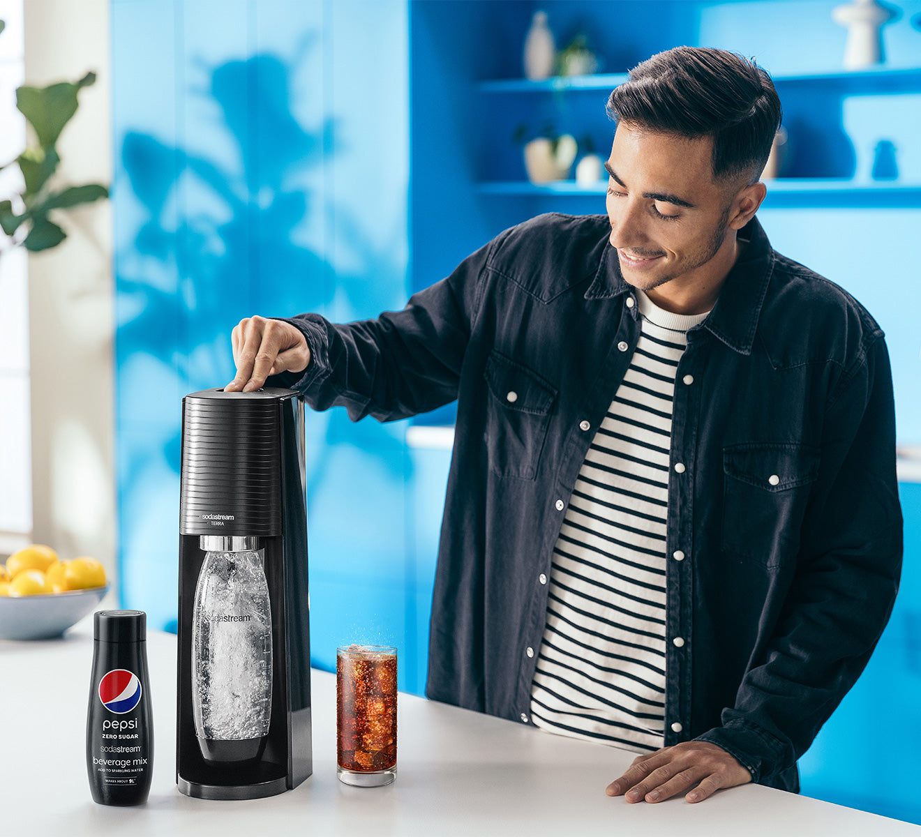 SodaStream - Pepsi & 7UP & Mirinda Syrups - 3 bottels 440ml each