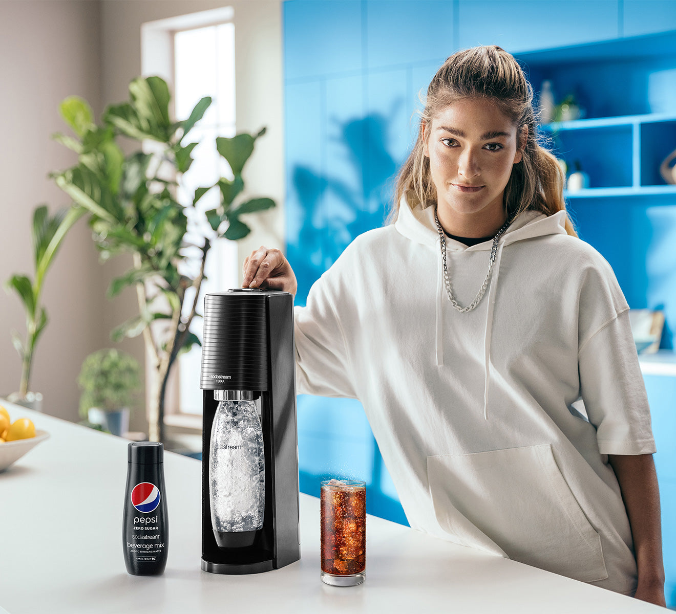 Sodastream, Concentré pour la préparation de boissons gazeuses au goût de Pepsi  Max, 440ml (emballage 6)