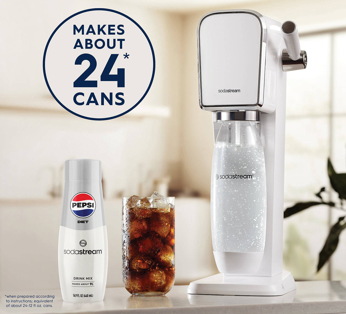 SodaStream Diet Pepsi drink mix