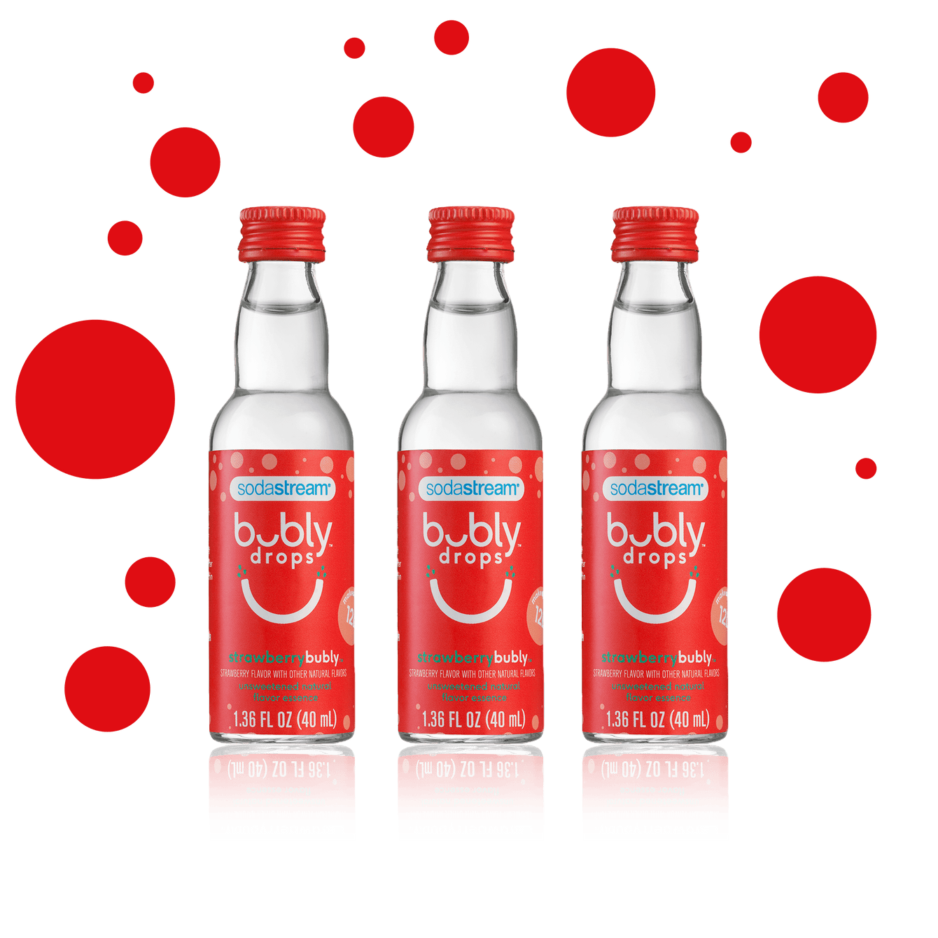 Sodastream Strawberrybubly Drops 3 Pack
