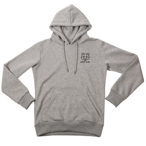 black fleece lined hoodie