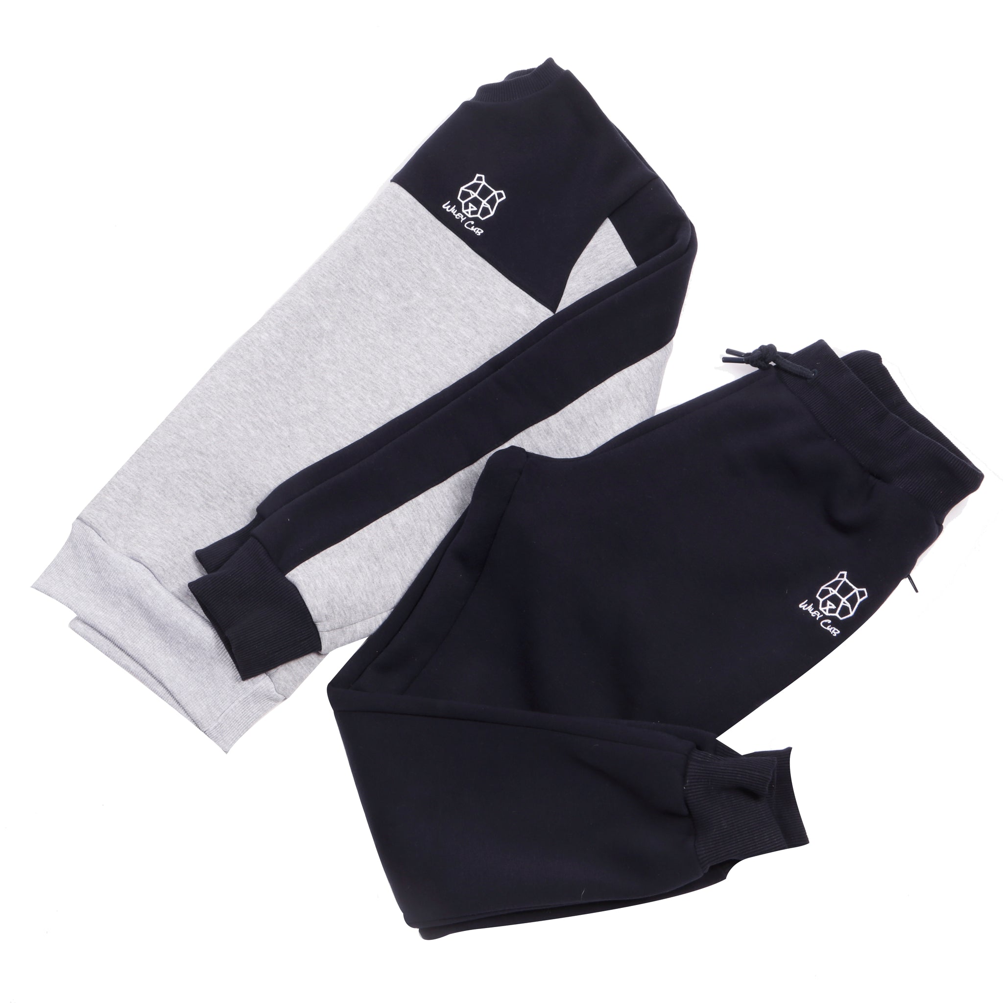 childrens navy tracksuit bottoms