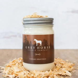 Cedar Shavings Candle - Twisted T Tack