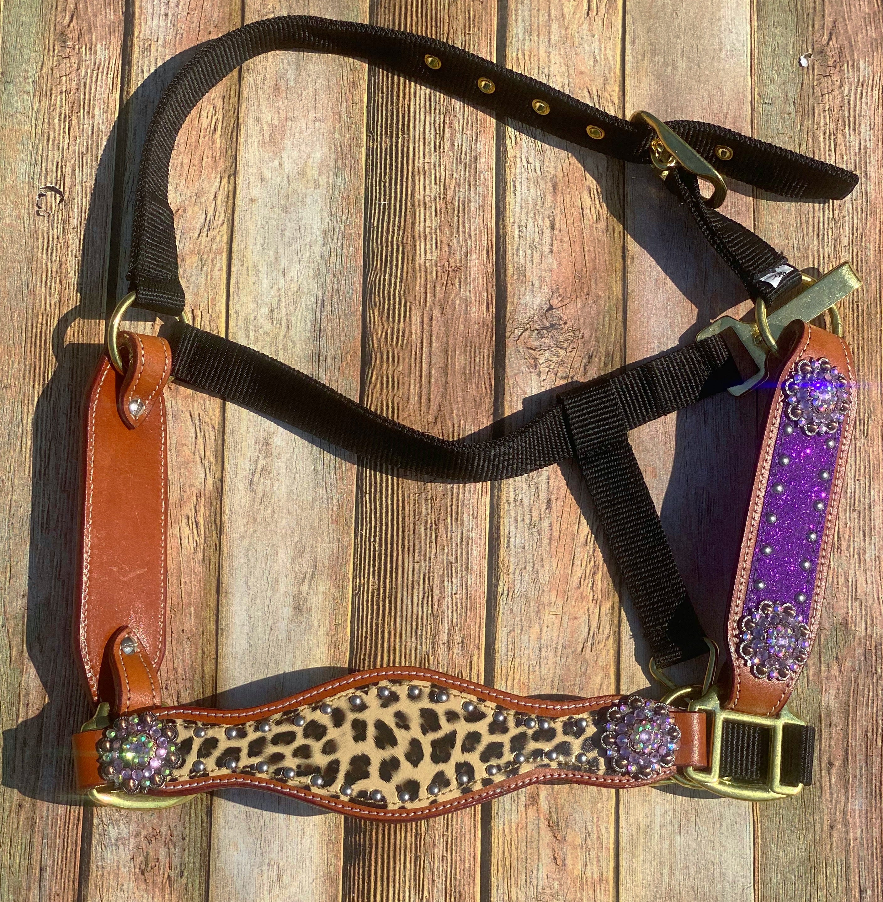 Black Bling Gator Bronc Halter – Twisted T Tack