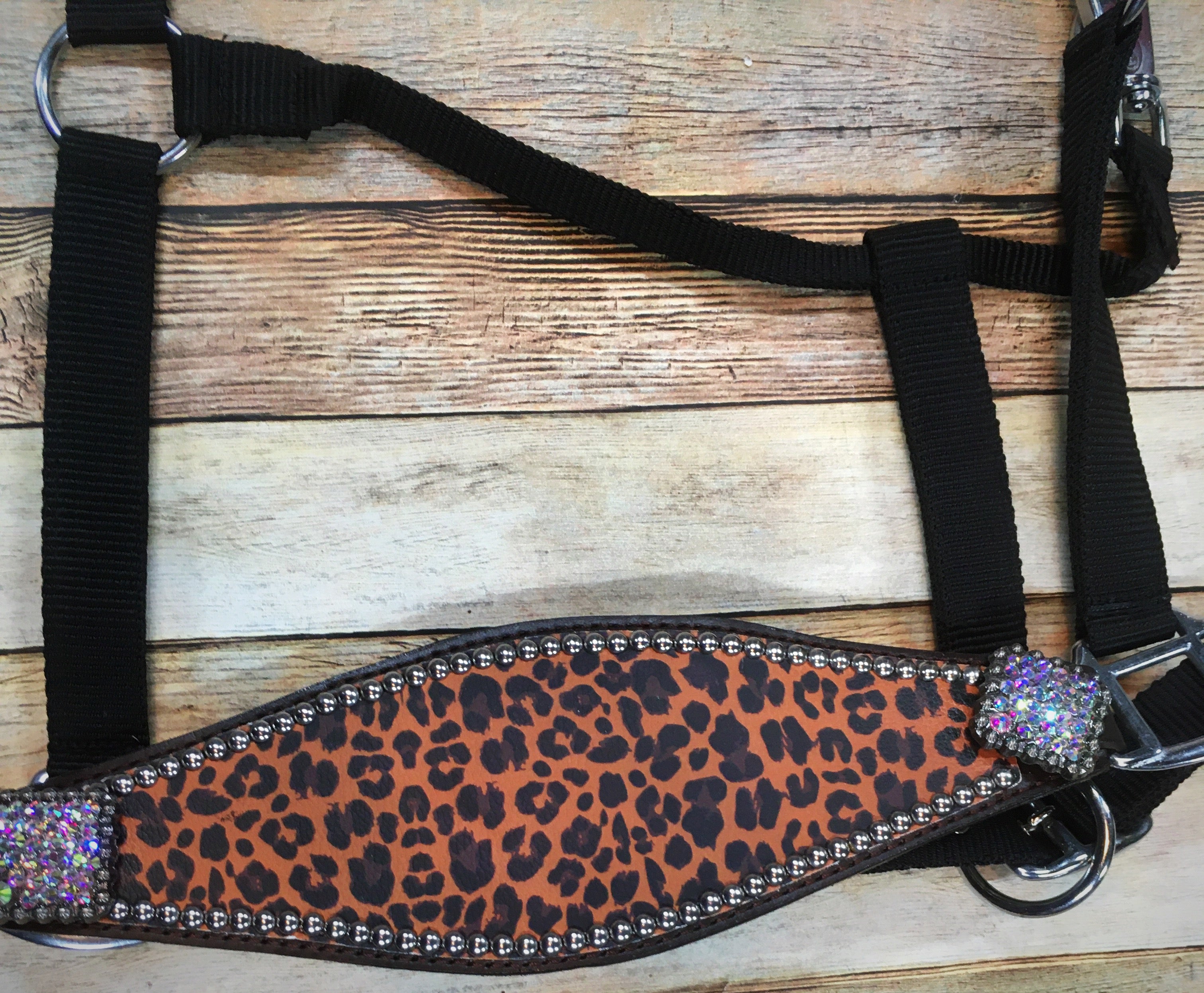 Black Bling Gator Bronc Halter – Twisted T Tack