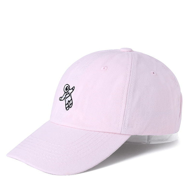 peach and mango dad hats