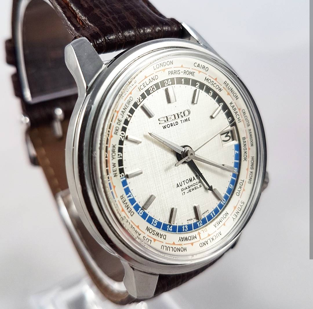 1964 Seiko 6217-7000 Olympic World Time – Mornington Watches