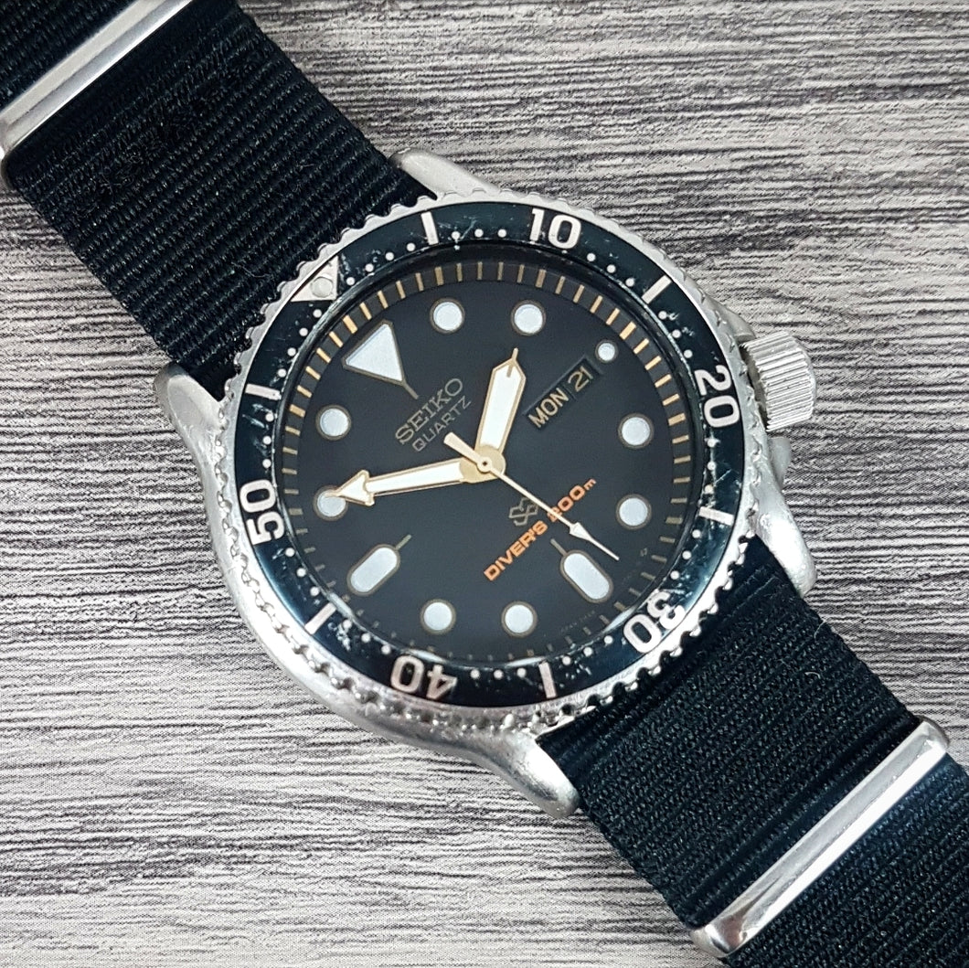 1991 Seiko SQ 5H26-7A1A Quartz Diver – Mornington Watches