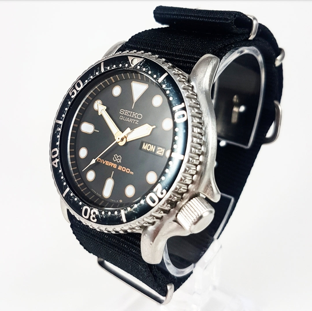 1991 Seiko SQ 5H26-7A1A Quartz Diver – Mornington Watches