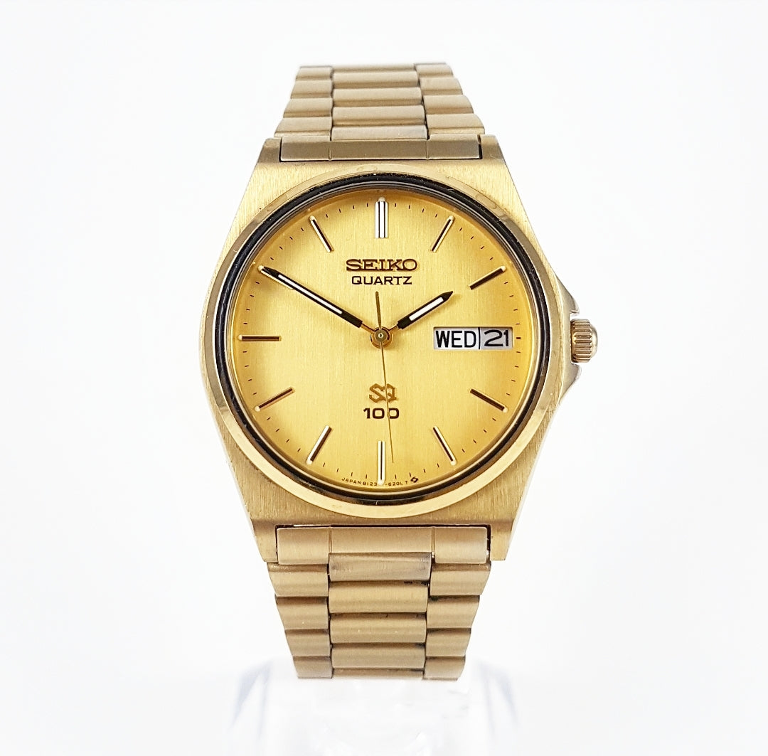 1983 Seiko SQ 100 8123-6150 Quartz – Mornington Watches