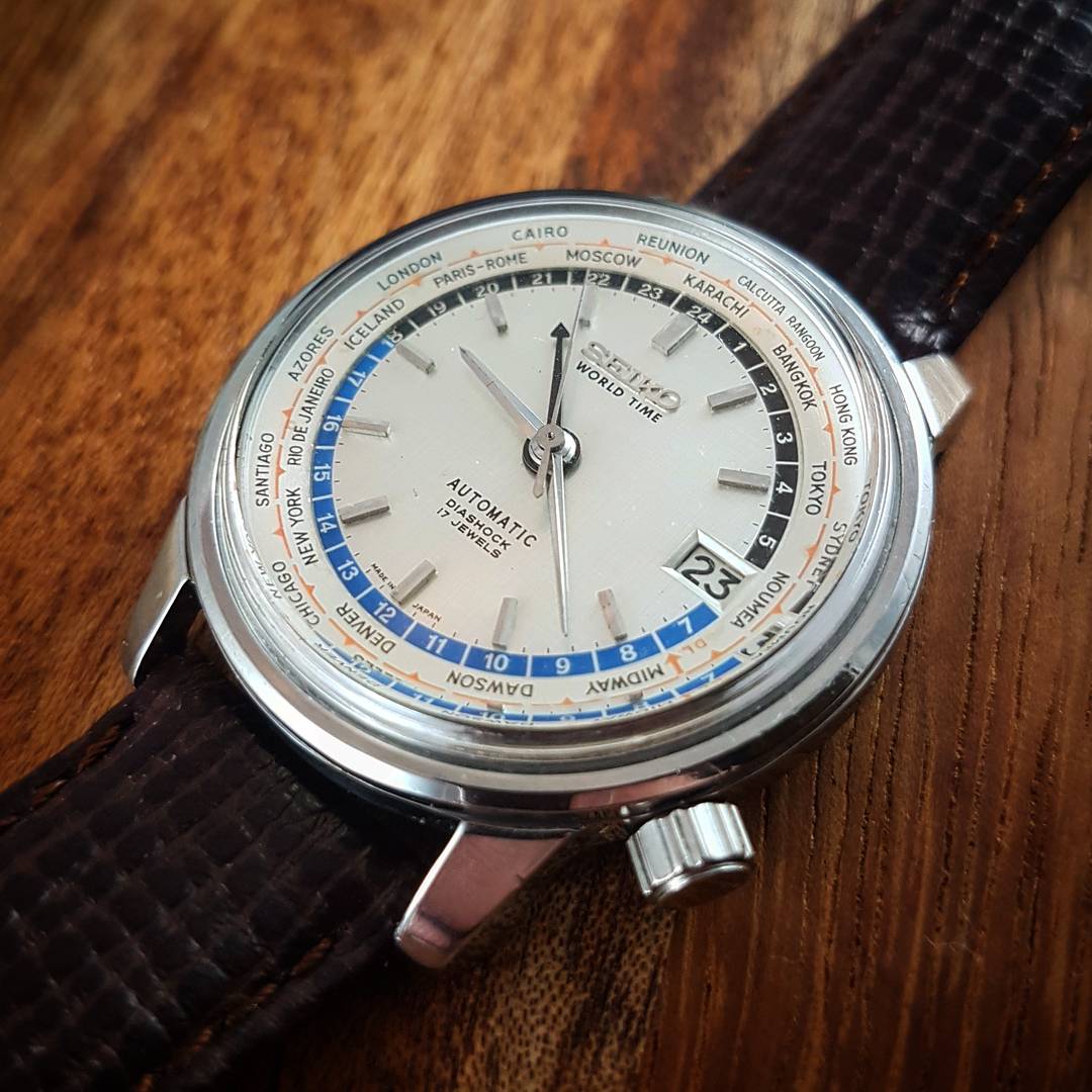 1964 Seiko 6217-7000 Olympic World Time – Mornington Watches