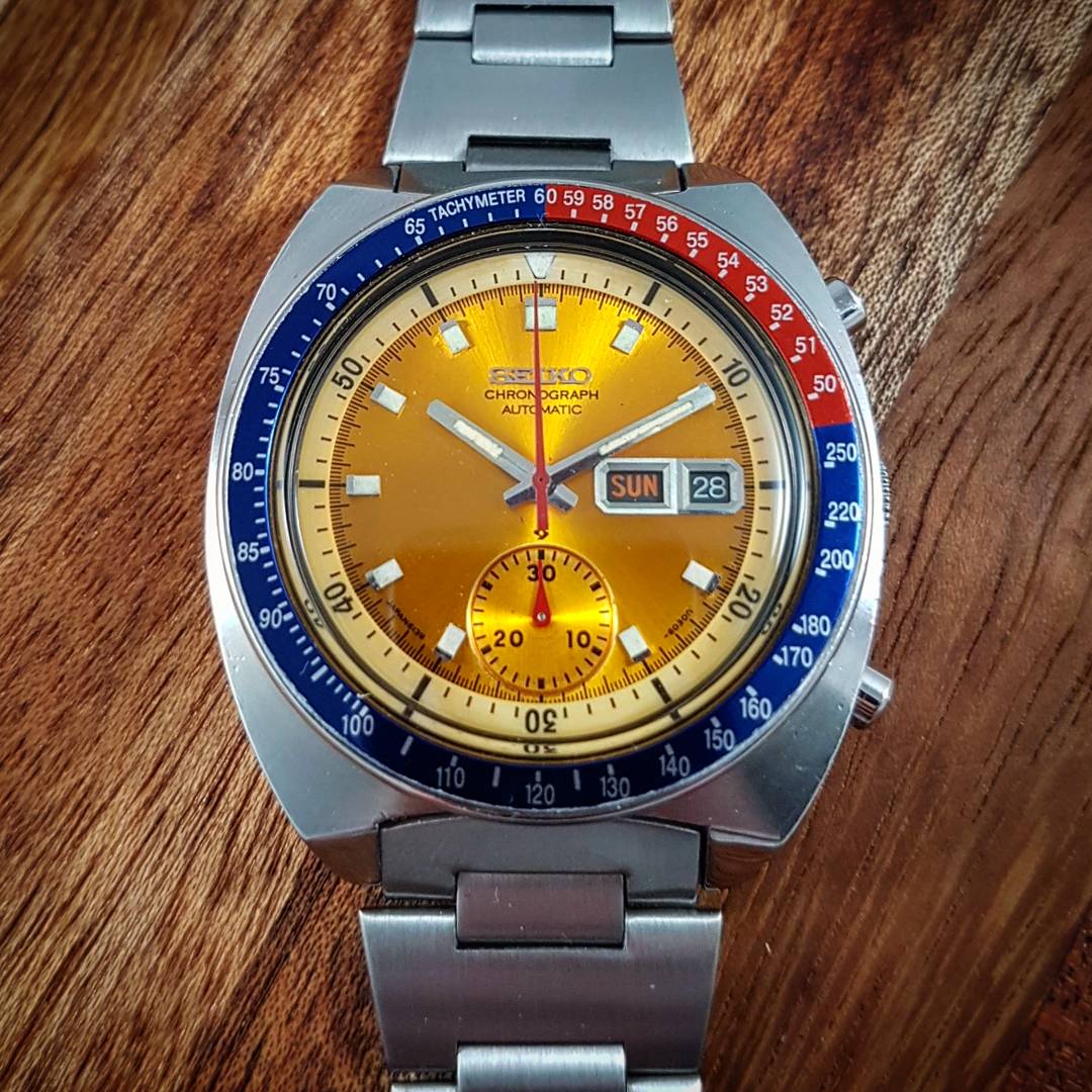 1976 Seiko 6139-6002 'Pogue' Automatic Chronograph – Mornington Watches