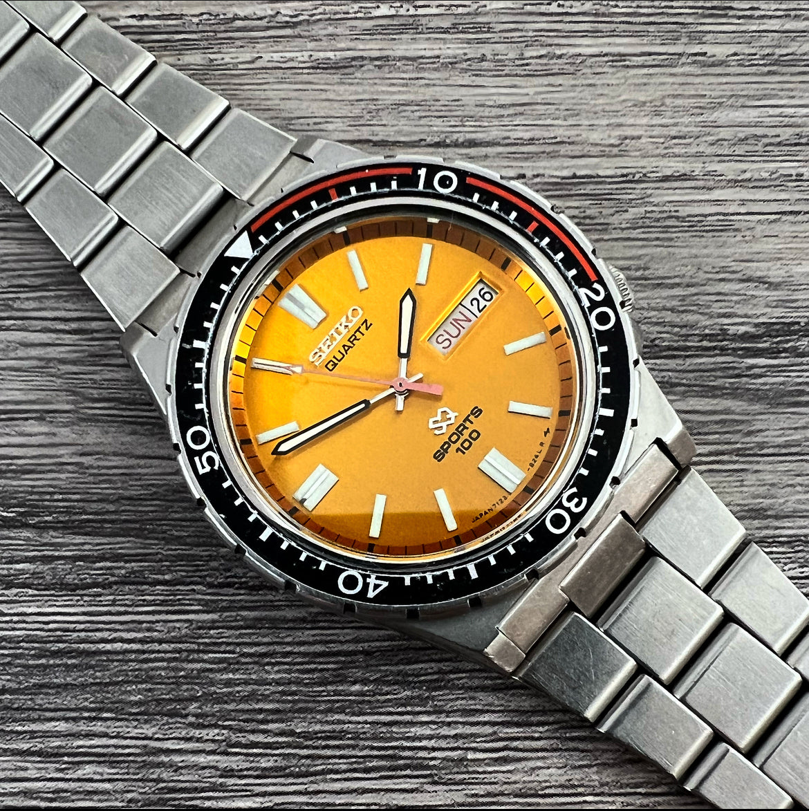 1979 Seiko Quartz SQ Sports 100 7123-823H – Mornington Watches