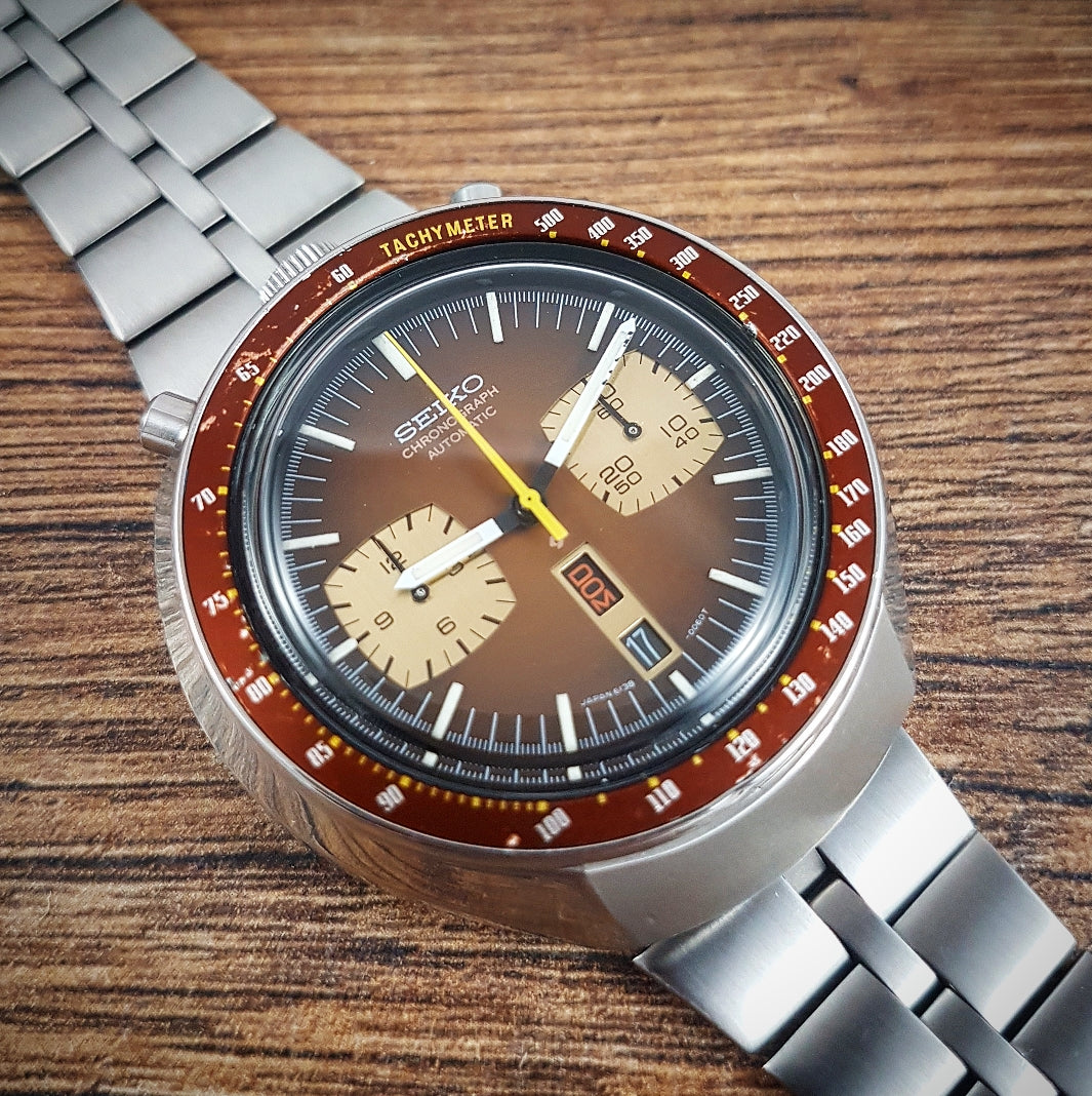 1976 Seiko Automatic Chronograph 6138-0049 'Bullhead' Watch – Mornington  Watches
