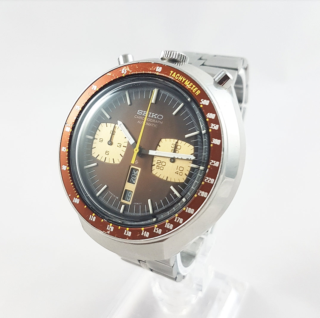 1976 Seiko Automatic Chronograph 6138-0049 'Bullhead' Watch – Mornington  Watches