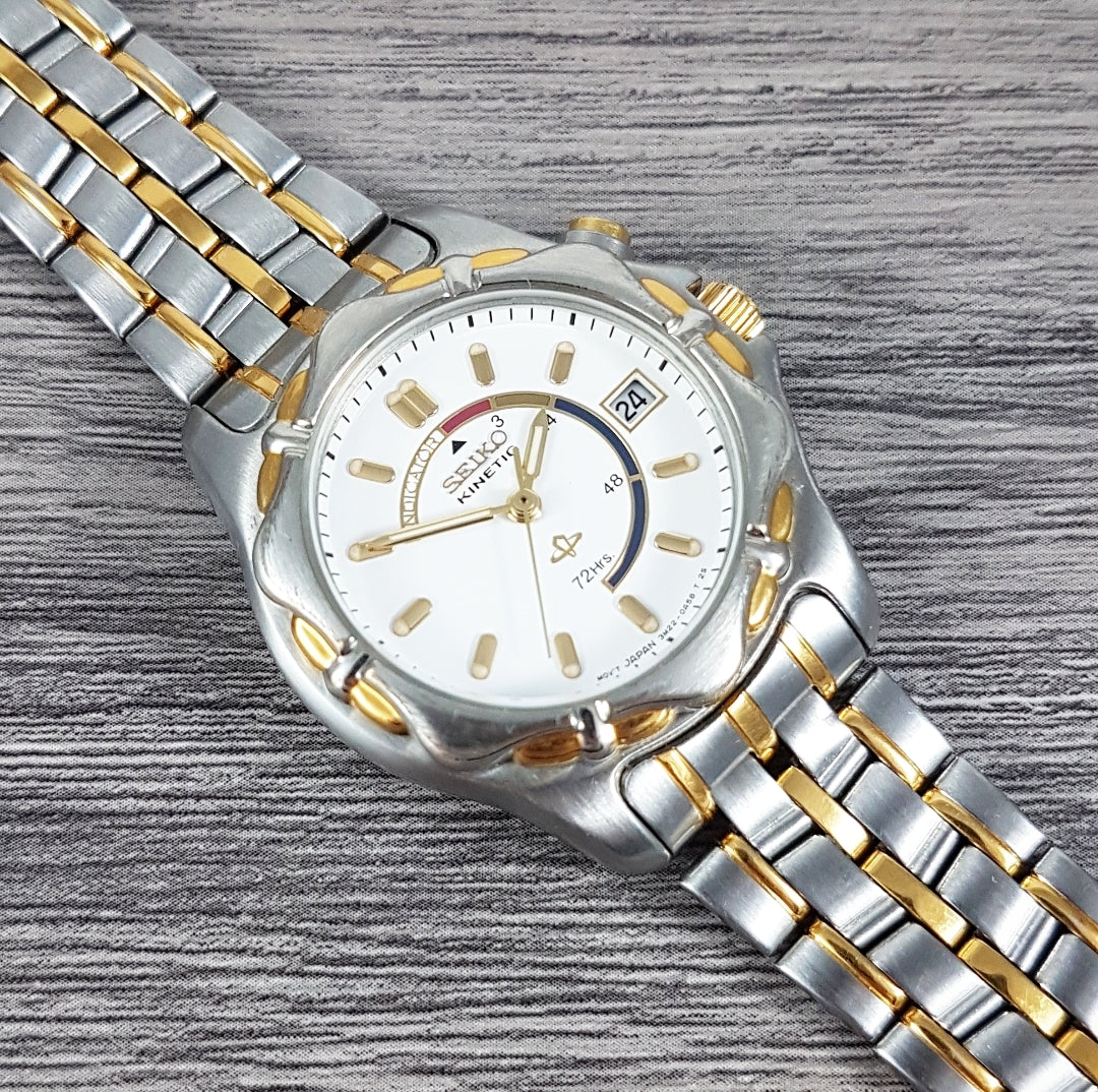 1994 Seiko Kinetic 3M22-0A33 Ladies – Mornington Watches