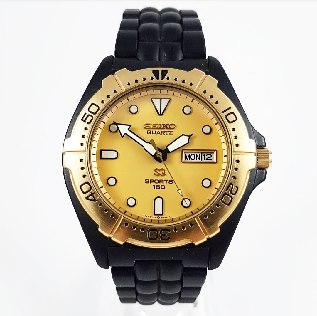 1989 Seiko SQ Sports 150 5Y23-6080 Quartz Diver – Mornington Watches