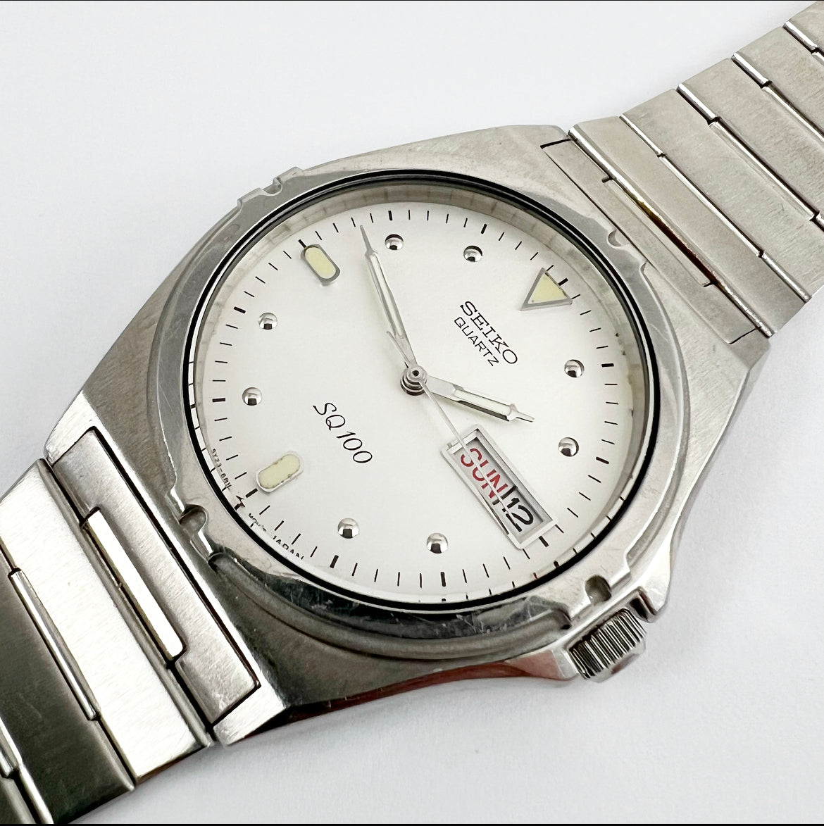 1988 Seiko SQ100 5Y23-6A60-T Quartz – Mornington Watches