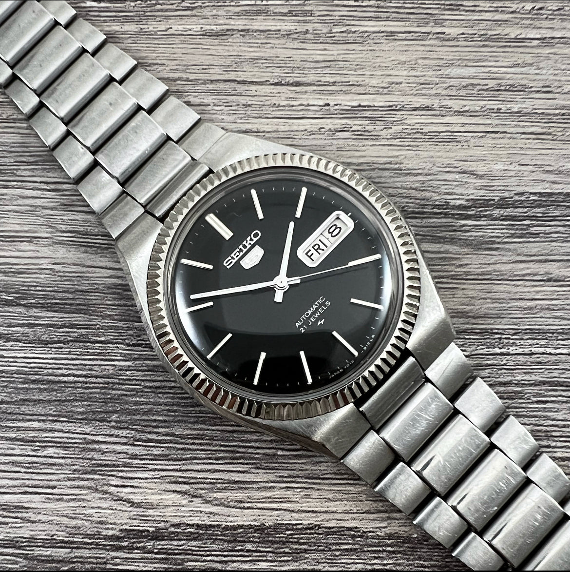 1977 Seiko 5 7019-8100 Automatic 'Datejust' – Mornington Watches