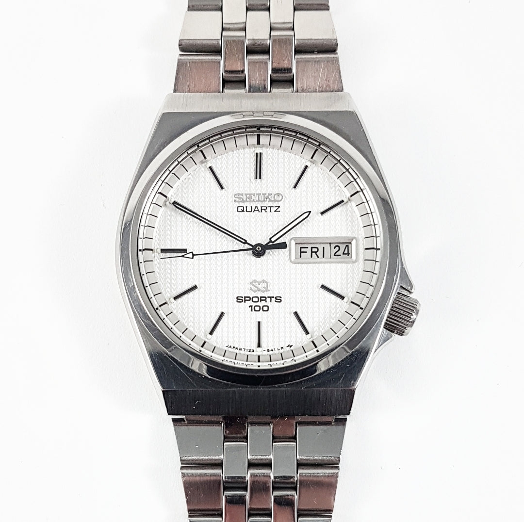 1979 Seiko SQ Sports 100 7123-8370 Quartz – Mornington Watches
