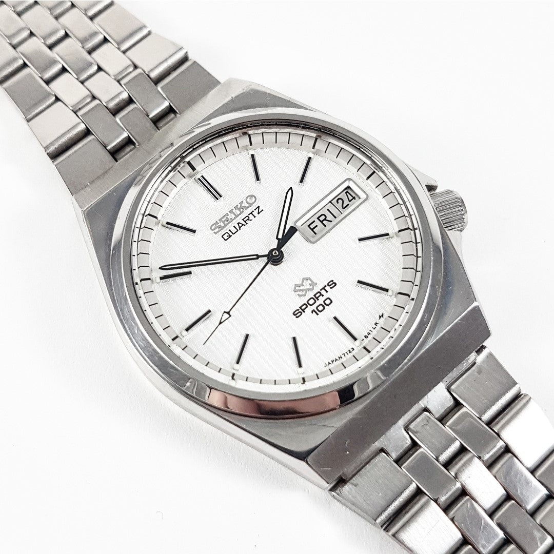 1979 Seiko SQ Sports 100 7123-8370 Quartz – Mornington Watches