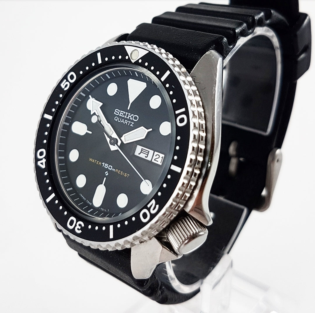 1981 Seiko Quartz 7548-7000 JDM 'Water 150m Resist' Diver Watch Head O –  Mornington Watches