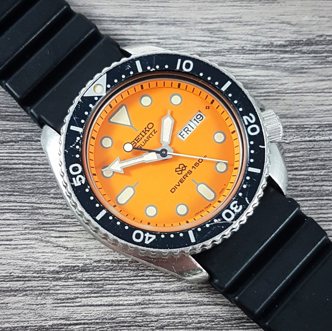 1978 Seiko SQ 7548-700A Quartz Divers 150m – Mornington Watches