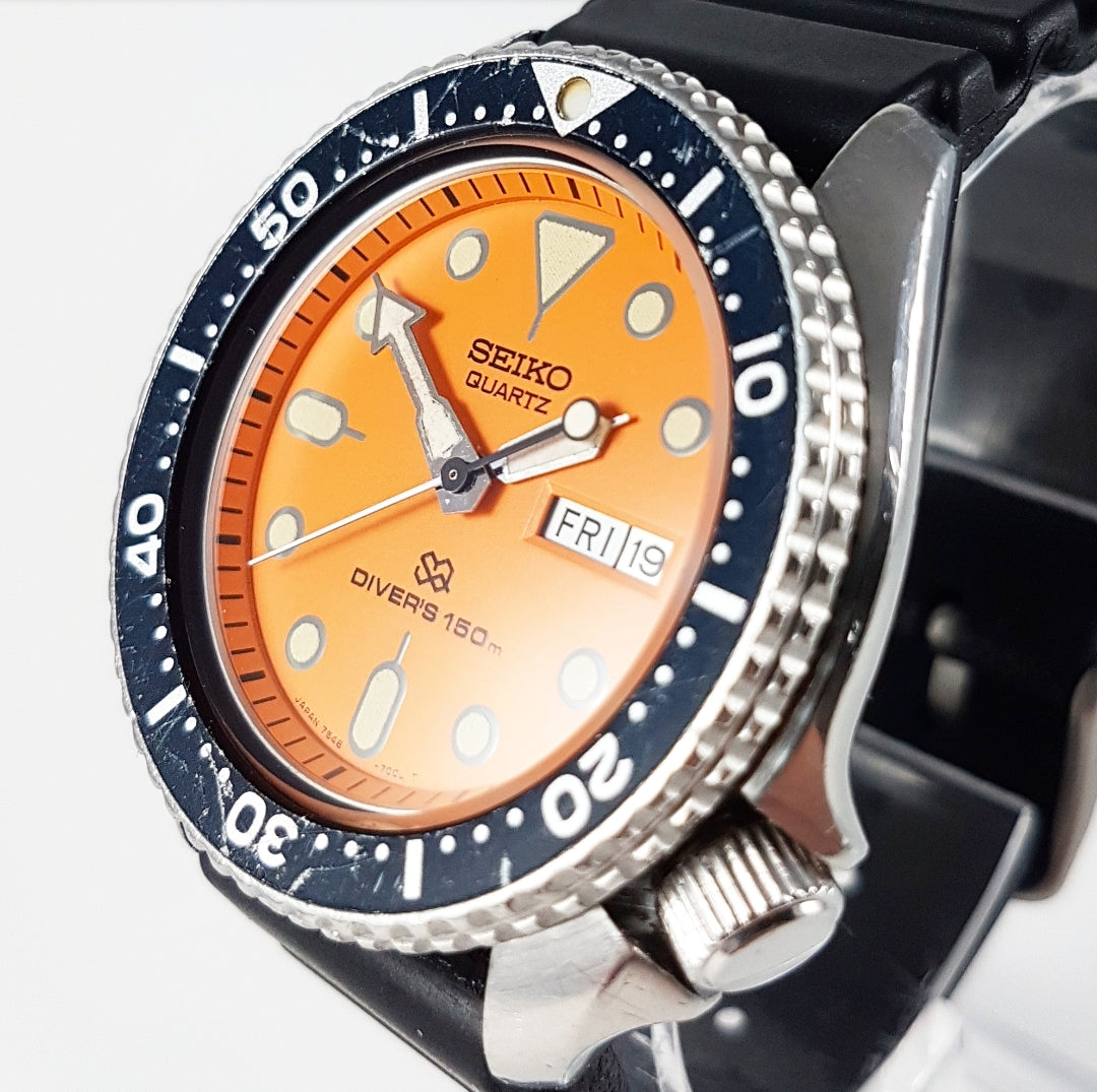 1978 Seiko SQ 7548-700A Quartz Divers 150m – Mornington Watches