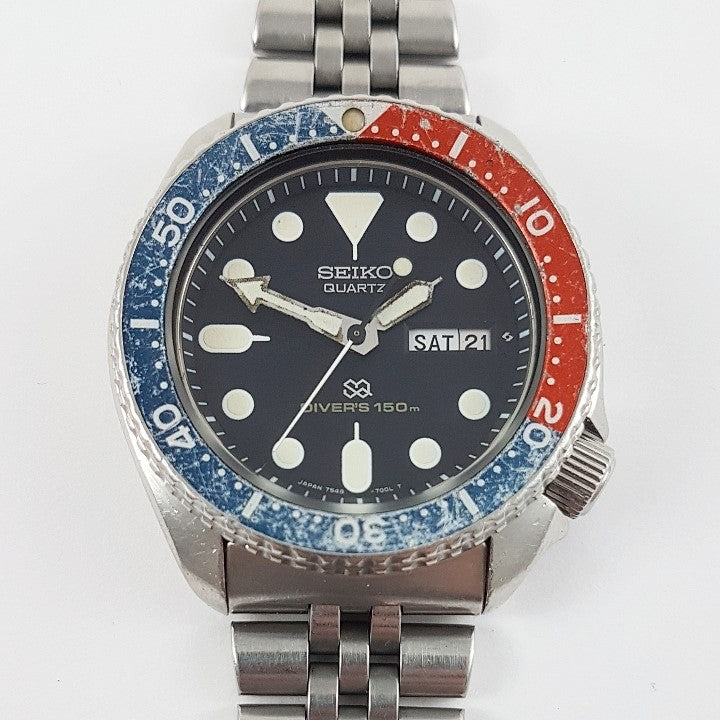 1978 Seiko SQ 7548-700B Quartz Diver (Full Set with Z199) – Mornington  Watches